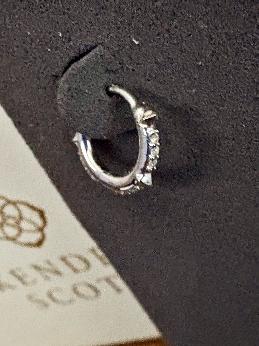 Kendra Scott Fine Jewelry Jett 14k White Gold Earrings - Picture 4 of 9